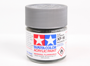 Tamiya 81316 Acryl XF-16 Flat Aluminum 23ml – immagine 2