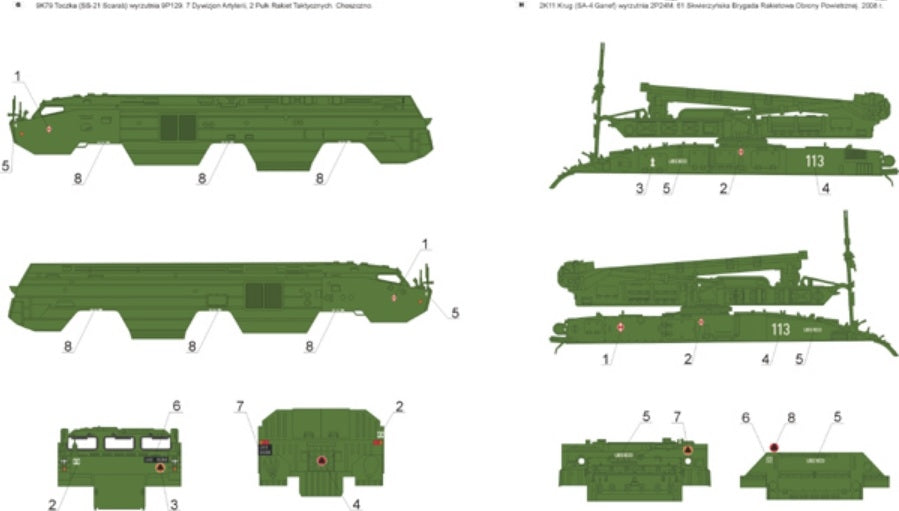 ToRo Model 35D65 Artyleria rakietowa w Wojsku Polskim cz. 2 1/35 – zdjęcie 6