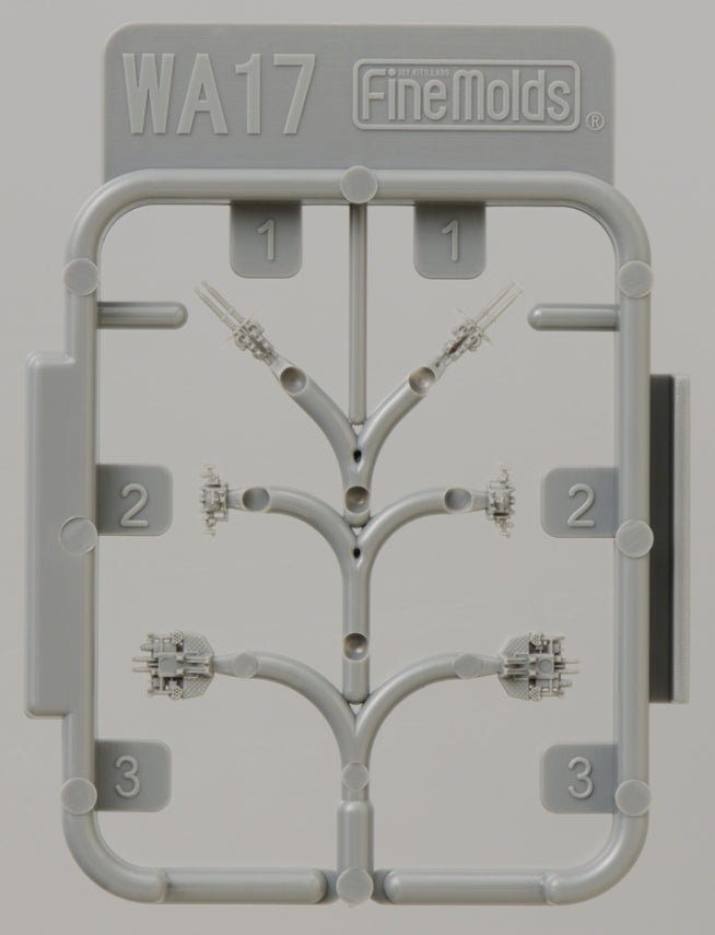 Fine Molds WA17 Twin Mount Bofors 40 mm AA 1/700 – imagen 3