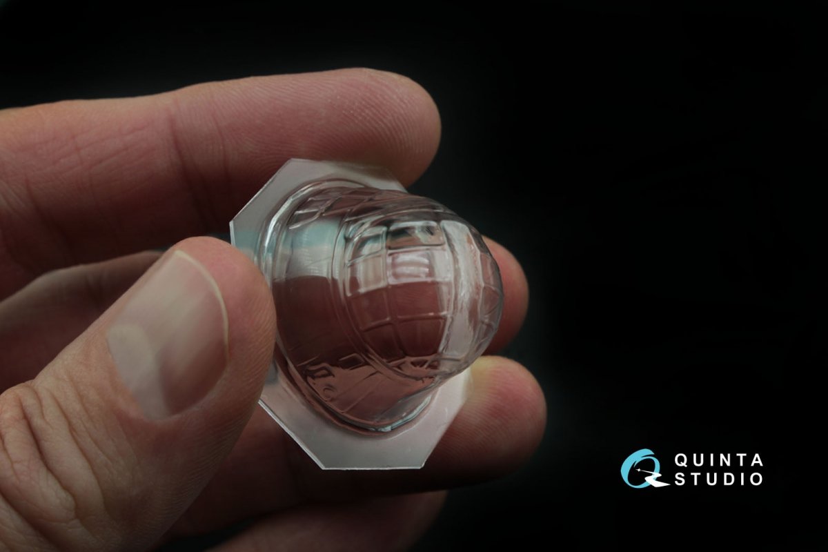Quinta Studio QC72005 Pe-8 vacuformed clear canopy (for 7264 Zvezda kit) 1/72 – imagen 2