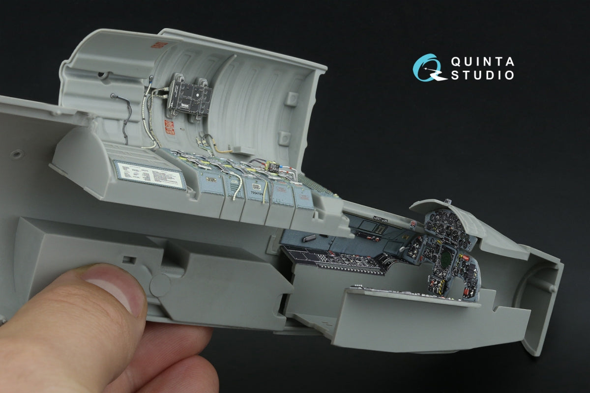 Quinta Studio QD32247 F-104C 3D-Printed &amp;amp; coloured Interior on decal paper (Italeri) 1/32 – imagen 9