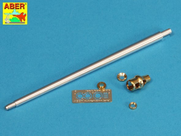 Aber 35L-140 German 88 mm Pak 43/1 L/71 Barrel for Elefant 1/35 – imagen 2