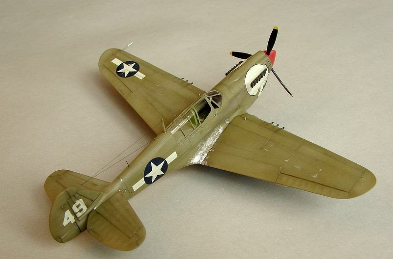Hasegawa A9 P-40N Warhawk 1/72 – imagen 7