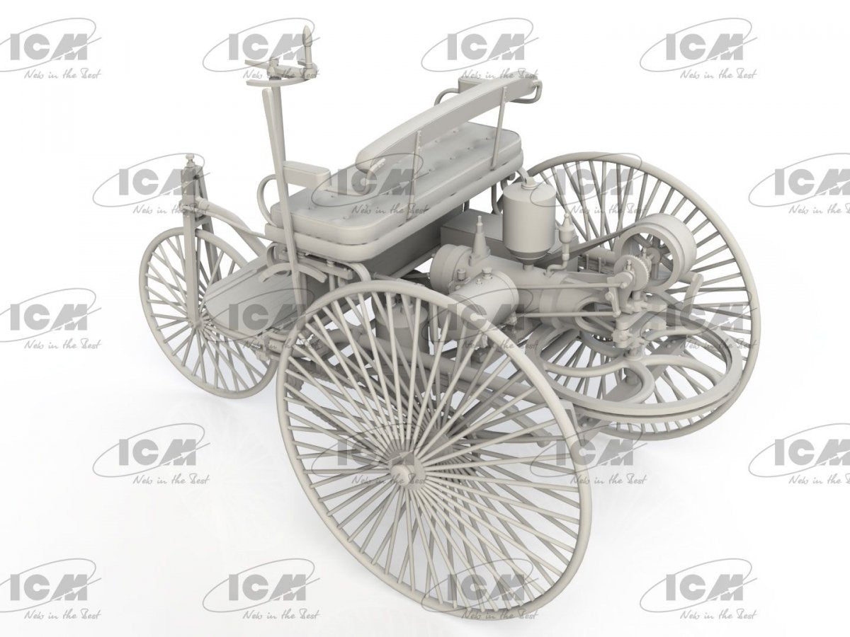 ICM 24042 Benz Patent-Motorwagen 1886 – EASY version 1/24 – image 3