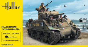 Heller 79894 M4A2 Sherman Division Leclerc deco.FR 1/72 – image 2