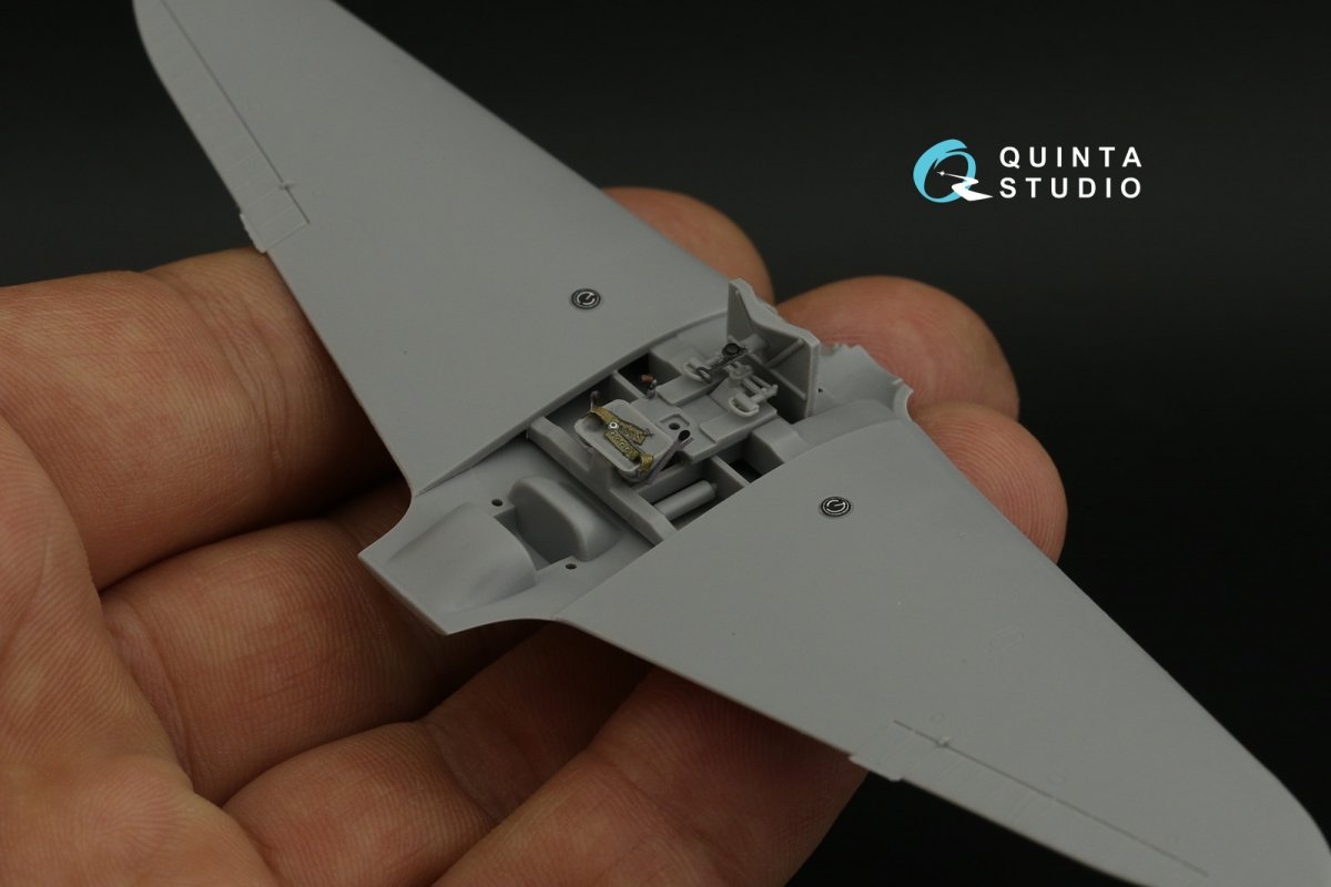 Quinta Studio QD72084 Yak-1B 3D-Printed &amp;amp; coloured Interior on decal paper (Arma Hobby) 1/72 – immagine 3