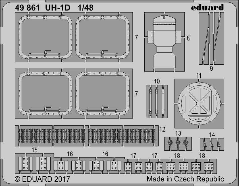 Eduard 49861 UH-1D KITTY HAWK 1/48 – zdjęcie 2