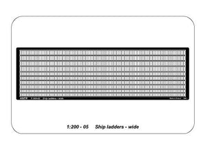 Aber 200-05 Ship ladders - wide 1/200 – imagen 5