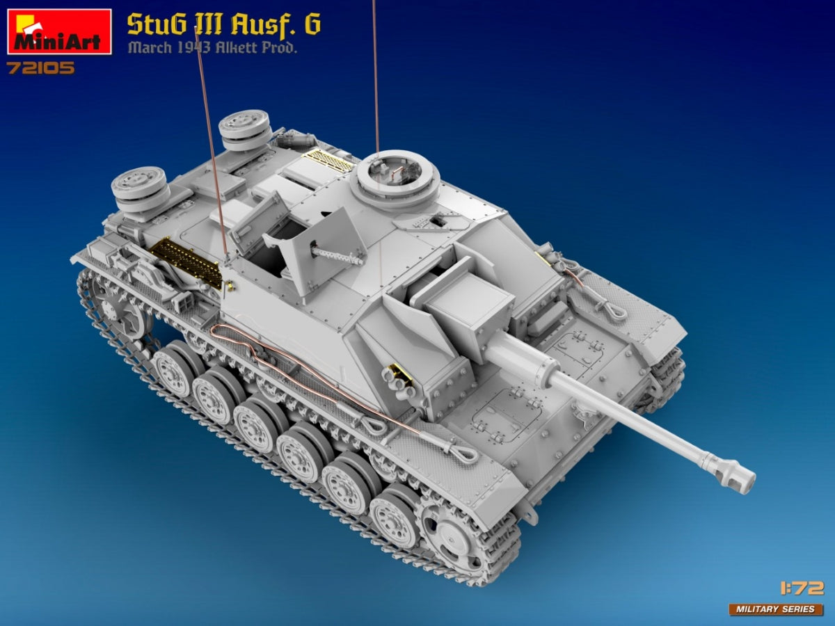 MiniArt 72105 StuG III Ausf. G March 1943 Prod. 1/72 – imagen 4