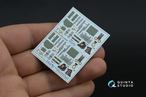 Quinta Studio QR+48091 GRU-7A early, 2 ejection seats for F-14 A (Tamiya, Hobby Boss) 1/48 – immagine 3