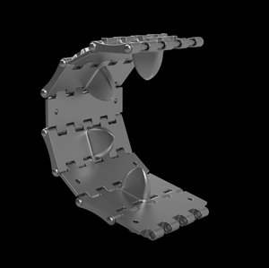 Panzer Art TR35-024 T-34 500mm Waffle pattern tracks No2 1/35 – Bild 3