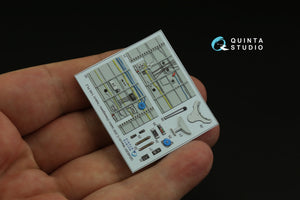Quinta Studio QD48391 Macchi C.205 Veltro 3D-Printed &amp;amp; coloured Interior on decal paper (Hasegawa/Italeri) 1/48 – imagen 5