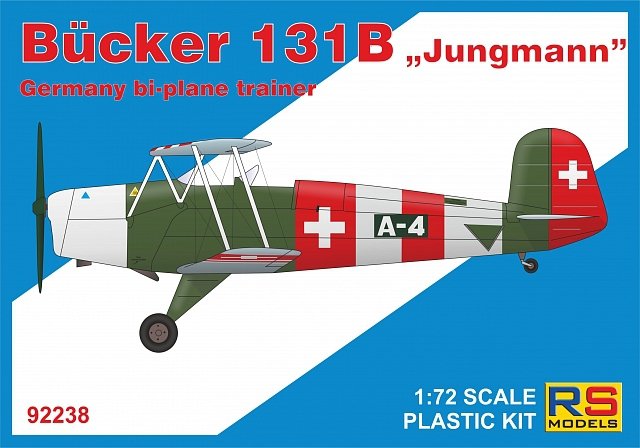 RS Model 92238 Bucker 131 B " Jungmann" 1/72