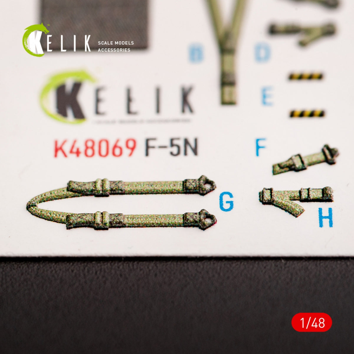 KELIK K48069 F-5N INTERIOR 3D DECALS FOR AFV CLUB KIT 1/48 – imagen 7
