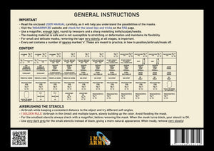 1 Man Army 48GEN301 Hurricane I/II Data Stencils 1/48 – imagen 2