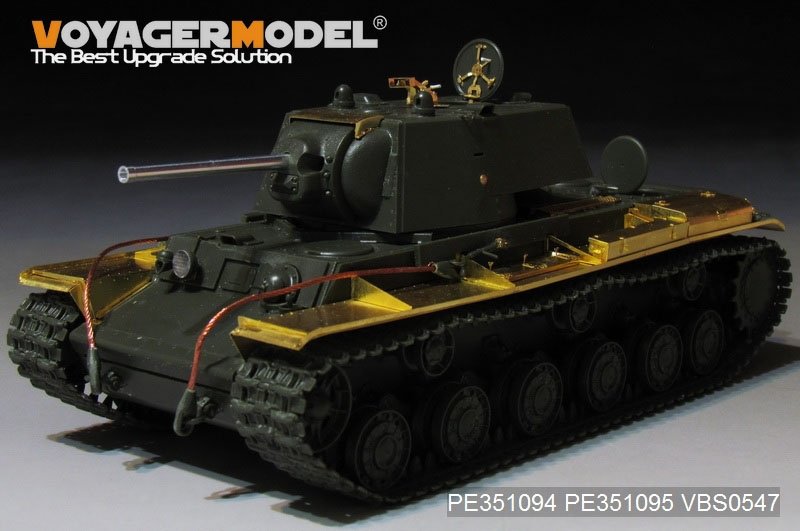 Maquette Voyager PE351094B KV-1 russe Mod.1941 de base pour Tamiya au 1/35 – image 2