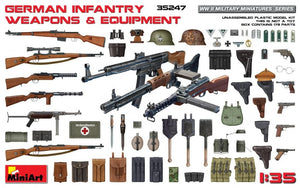 MiniArt 35247 GERMAN INFANTRY WEAPONS &amp;amp; EQUIPMENT 1/35