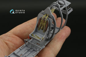 Quinta Studio QD24021 Spitfire Mk.VIII 3D-Printed &amp;amp; coloured Interior on decal paper (Airfix) 1/24 – imagen 8