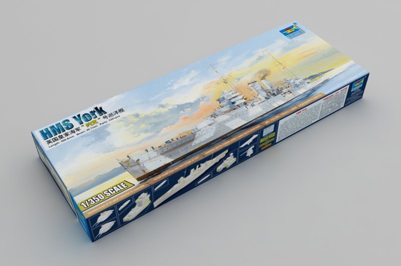 Trumpeter 05351 HMS York 1/350 – imagen 2