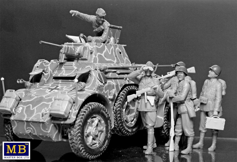 Master Box 35144 Italian Military men WWII 1/35 – imagen 3
