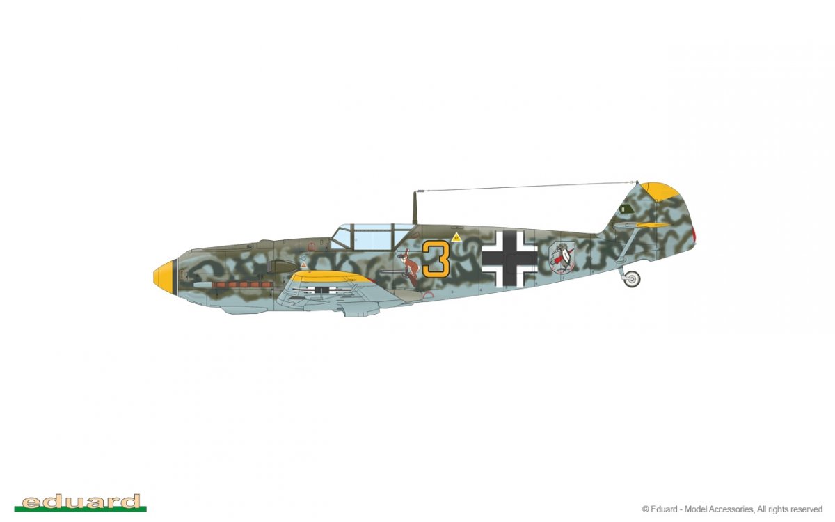 Eduard 7032 Bf 109E-3 ProfiPACK edition 1/72 – Bild 15