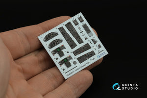 Quinta Studio QD48282 F-104A/С 3D-Printed &amp;amp; coloured Interior on decal paper (Kinetic) 1/48 – immagine 5
