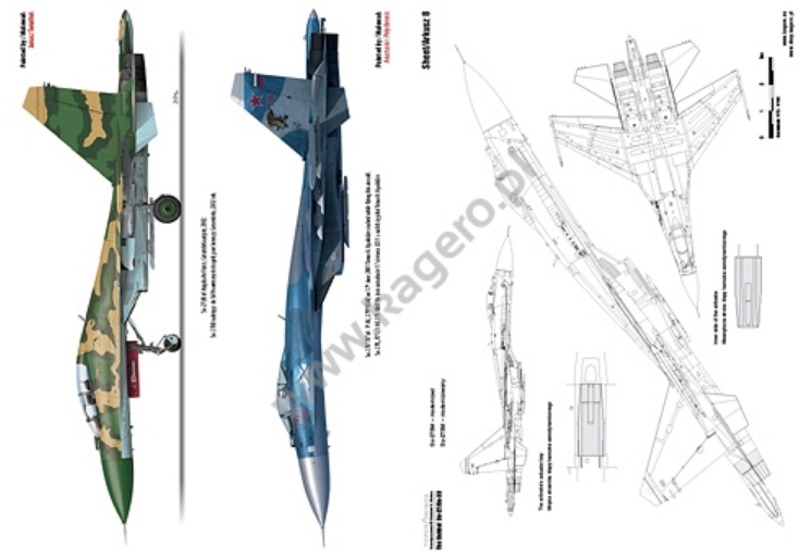 Kagero 7083 Le Sukhoi Su-27/Su-33 EN/PL – image 5