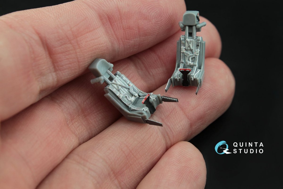 Quinta Studio QD72007 Yak-130 3D-Printed &amp;amp; coloured Interior on decal paper (for Zvezda kit) 1/72 – immagine 2