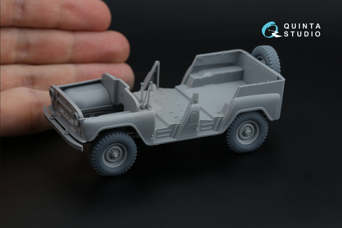 Quinta Studio QT43001 UAZ-469 Family tyre set (Zvezda) 1/43 – imagen 9
