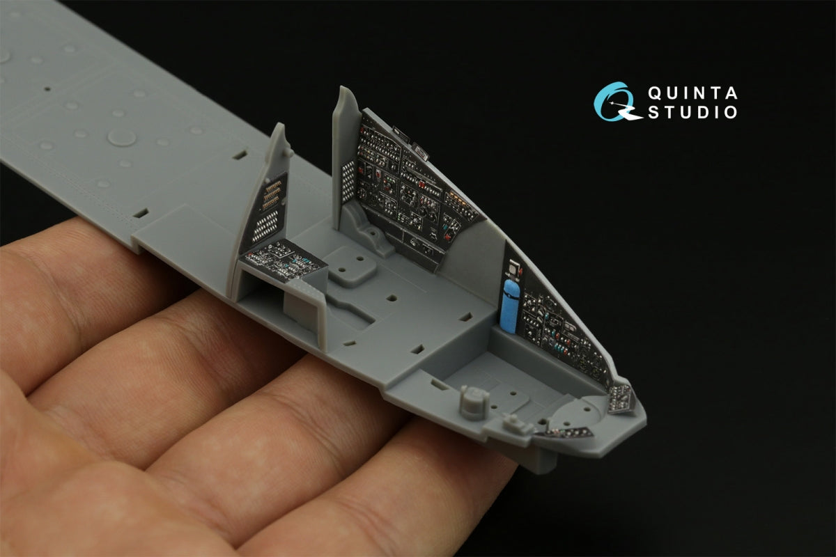 Quinta Studio QD48406 Mi-24 Nato Hind 3D-Printed &amp;amp; coloured Interior on decal paper (Trumpeter) 1/48 – zdjęcie 12