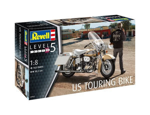 Maquette de moto de tourisme américaine Revell 07937 au 1/8