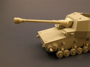Canon Panzer Art RE35-042 avec housse en toile pour « Dicker Max » 1/35