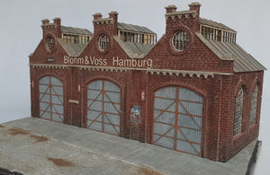 RT-Diorama 35285 Diorama-Base: &amp;quot;Industrial Hangars&amp;quot; 1/35 – imagen 15