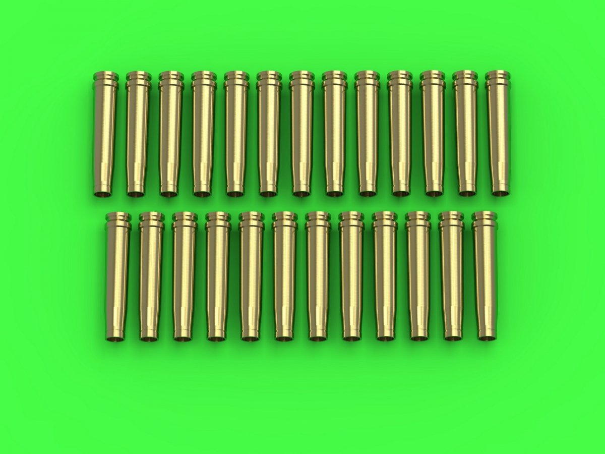 Master GM-35-018 Niemiecka amunicja 2cm (cal. 20x138B) do działka Flak 30/38, KwK 30/38 - łuski (25 szt.) 1/35