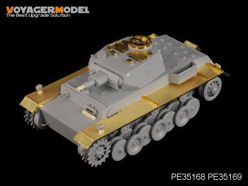 Voyager modèle PE35168 seconde guerre mondiale allemand VK3001(H)PzKpfw VI (Ausf A) pour TRUMPETER 01515 1/35