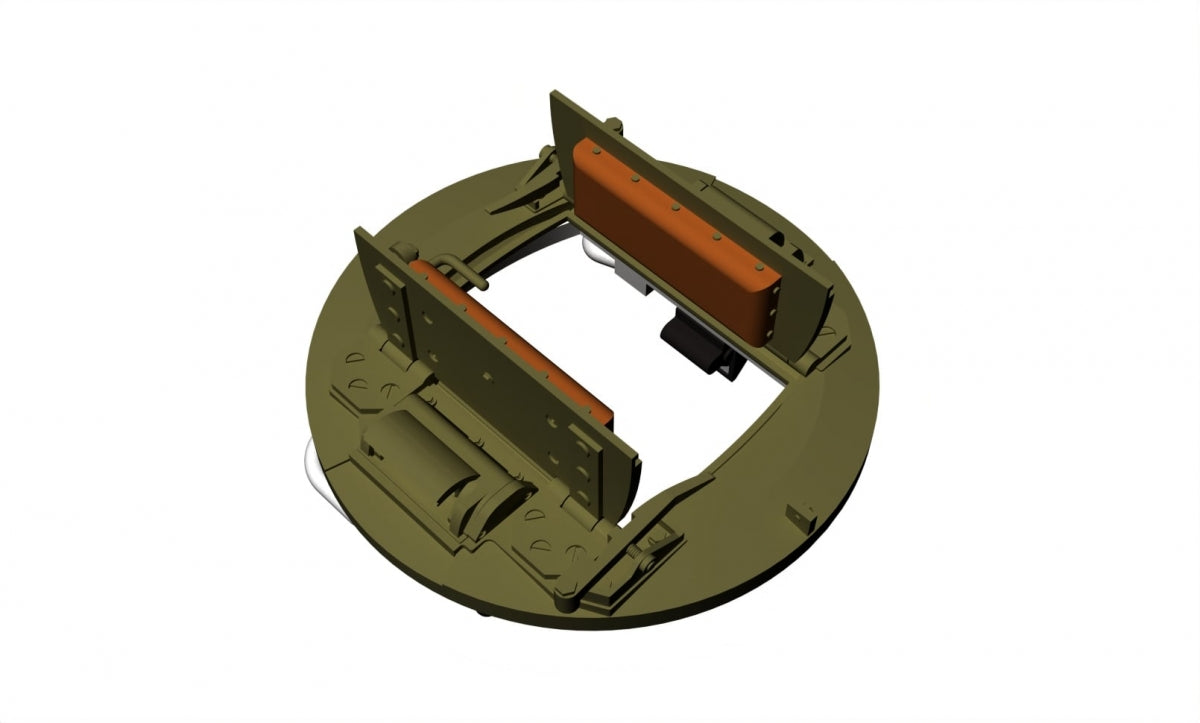 Panzer Art RE35-851 Commander cupola for Churchill/Cromwell tanks (early pattern) 1/35 – imagen 2