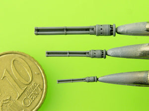 Master AM-72-110 Mi-24 (Hind D/E) - JakB-12.7 machine gun barrel and DUAS probe (metal and resin parts) 1/72 – immagine 7