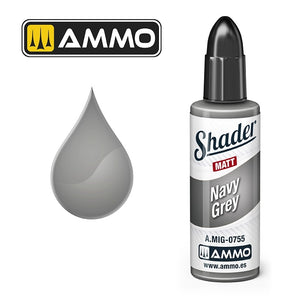 AMMO of Mig Jimenez A.MIG 0755 Navy Grey Shader Matt