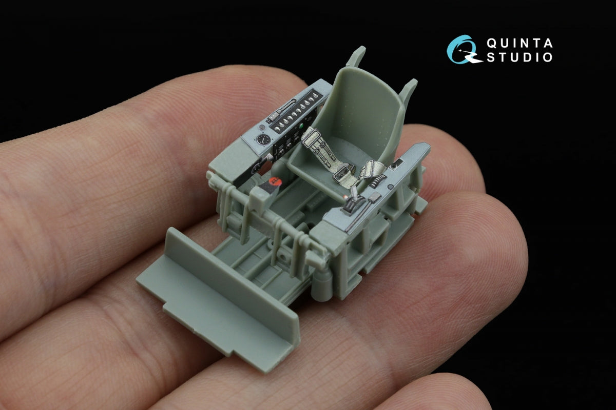 Quinta Studio QD48540 F3F-2 3D-Printed &amp;amp; coloured Interior on decal paper (Academy/Accurate Miniatures) 1/48 – zdjęcie 12
