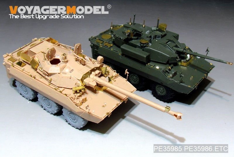 Voyager Model PE35985 Modern French AMX-10RCR T-40M IFV Basic For TigerModel 4665 1/35 – immagine 18