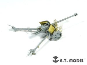 E.T. Model E72-025 WWII German 7.5cm Pak 40 Anti-Tank Gun For DRAGON Kit 1/72 – immagine 4