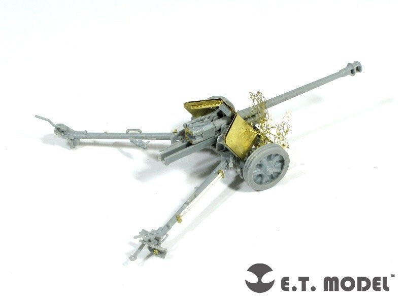 E.T. Model E72-025 WWII German 7.5cm Pak 40 Anti-Tank Gun For DRAGON Kit 1/72 – immagine 4