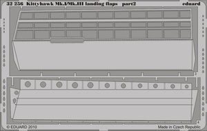 Eduard 32256 Kittyhawk Mk.I/Mk.III landing flaps HASEGAWA 1/32 – imagen 2