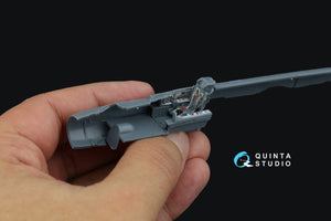 Quinta Studio QD72109 MiG-21PFM Gray panels 3D-Printed &amp;amp; coloured Interior on decal paper (Eduard) 1/72 – imagen 10