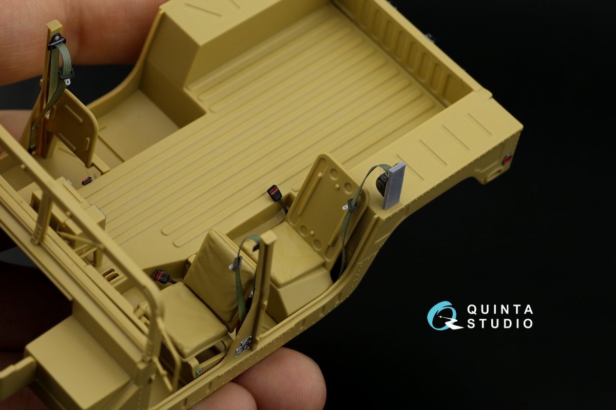 Quinta Studio QR35003 HUMVEE family belts, 3D-Printed &amp;amp; coloured on decal paper (all kits) 1/35 – zdjęcie 6