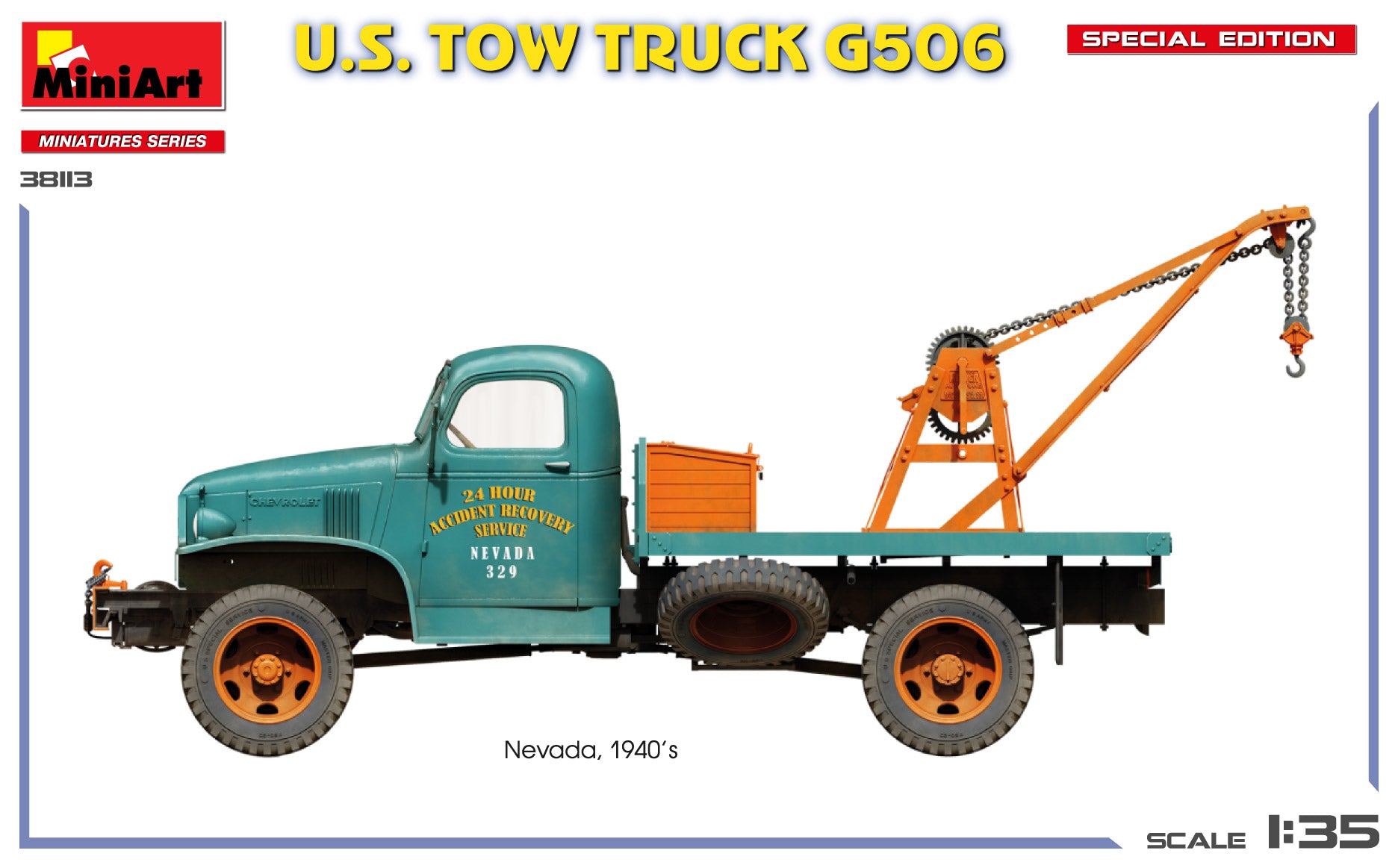MiniArt 38113 U.S. Tow Truck G506. Special Edition 1/35 – immagine 3