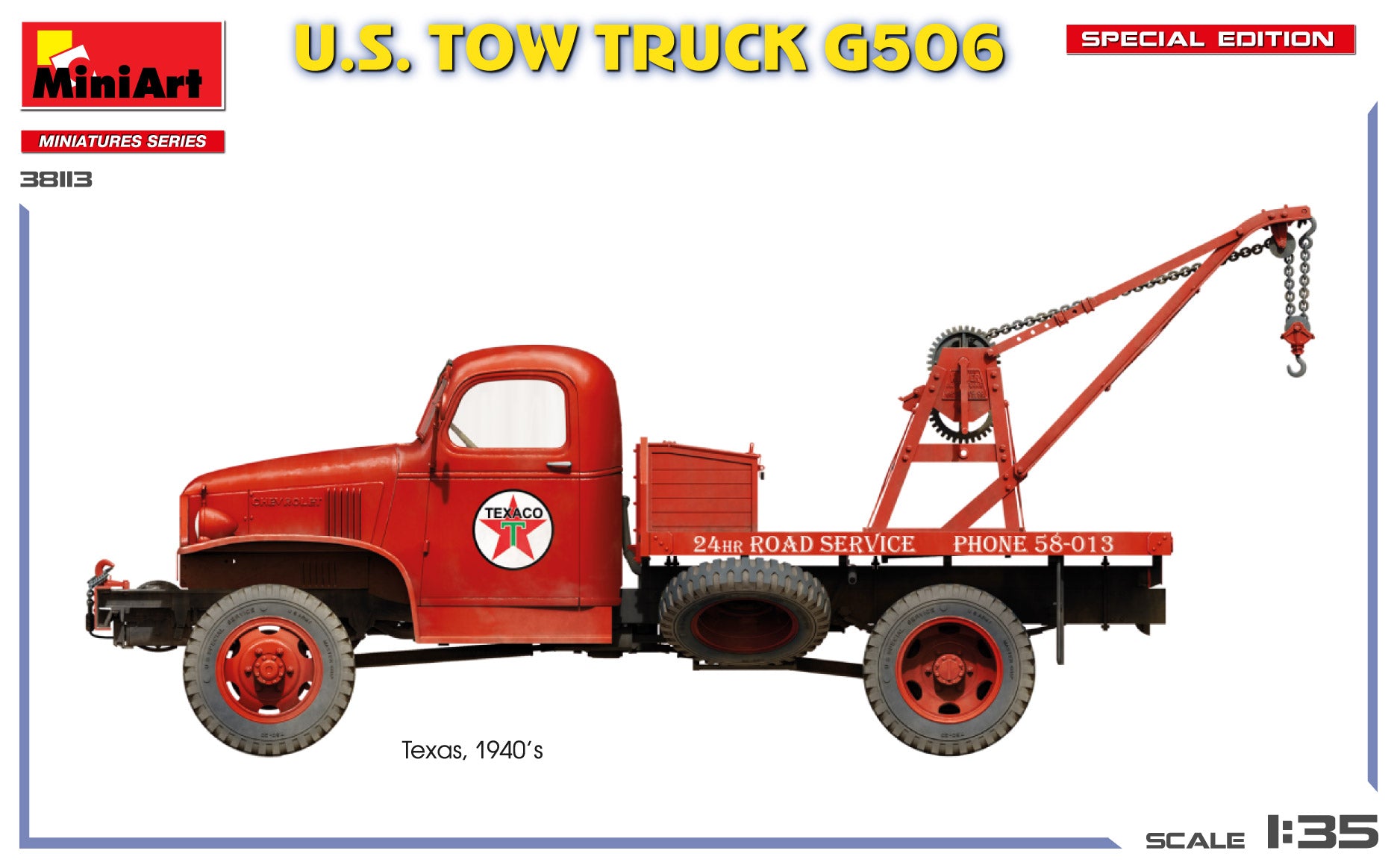 MiniArt 38113 U.S. Tow Truck G506. Special Edition 1/35 – immagine 6