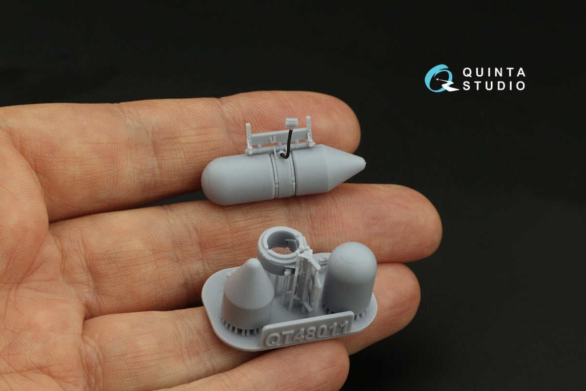Quinta Studio QT48011 AN/APS-4 Radar Pod (All kits) 1/48 – Bild 8