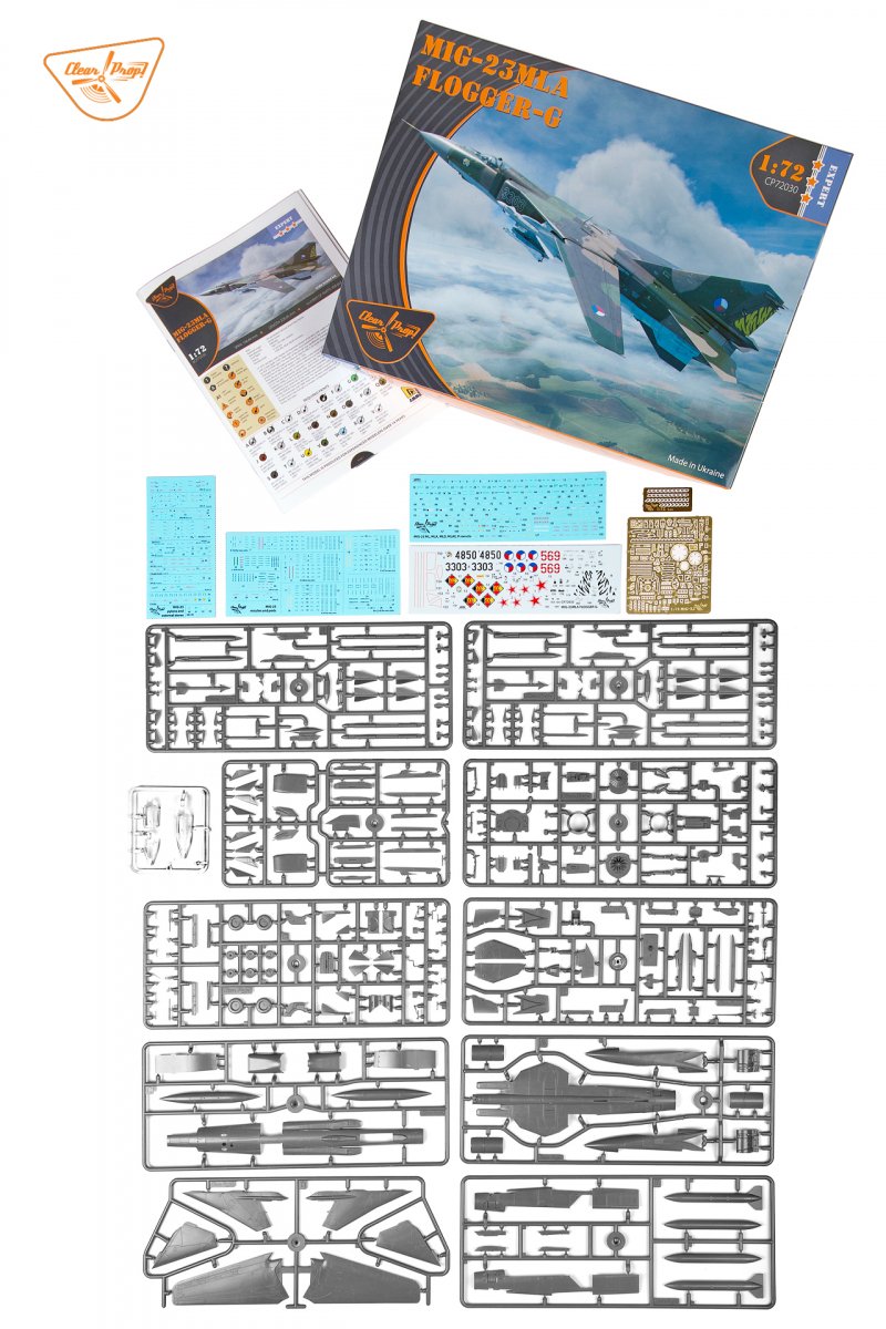 Clear Prop! CP72030 MiG-23MLA Flogger-G EXPERT KIT 1/72  – image 6