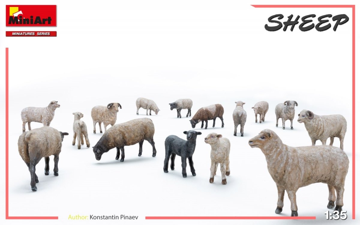 MiniArt 38042 SHEEP 1/35 – zdjęcie 4